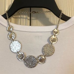 Silver statement Necklace